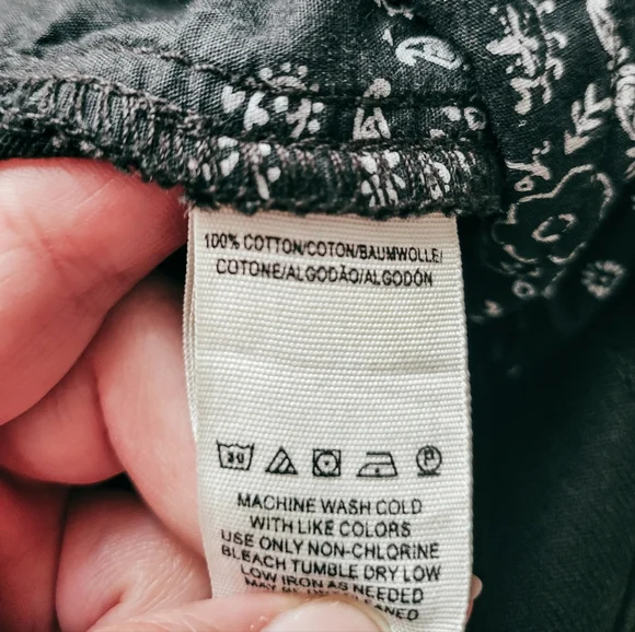 We the Free black denim mini skirt - Picture 4 of 5